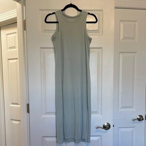 The Southern Shirt Company Sleeveless Maxi Dress in Light Blue